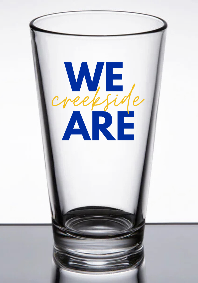 (CUSTOMIZABLE) CCA 16 oz. Pint Glasses (Set of Four 4)