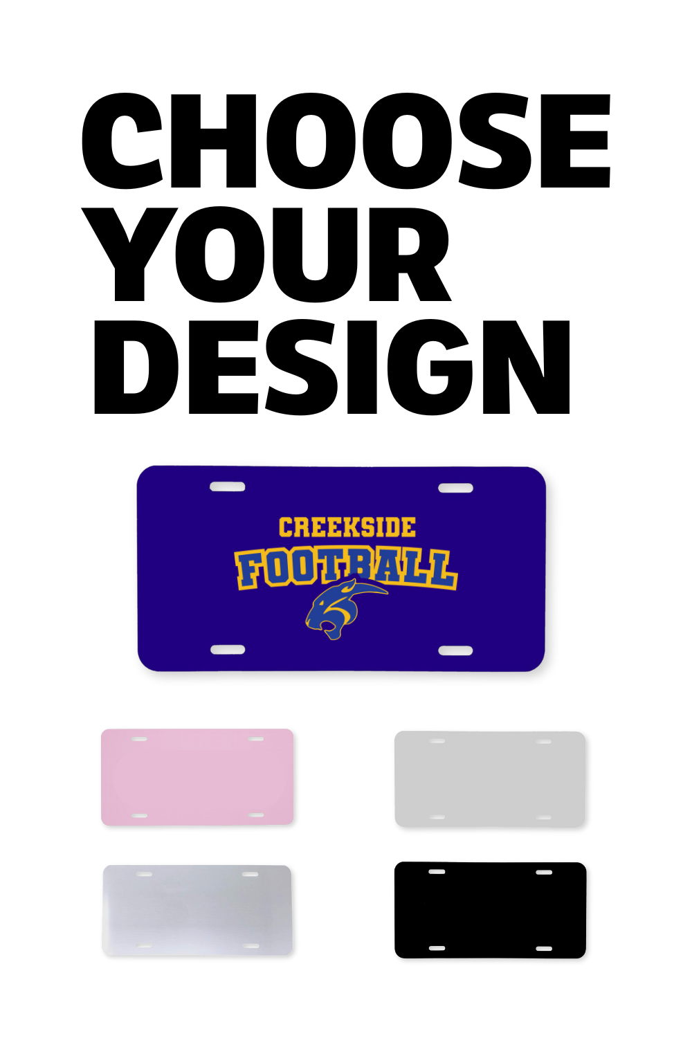 (CUSTOMIZABLE) Athletics Car Tags