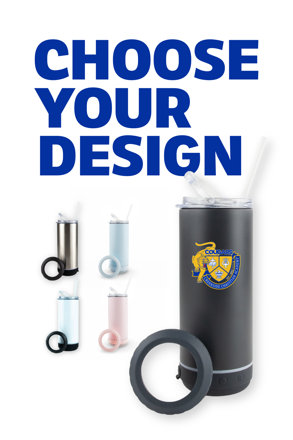 (CUSTOMIZABLE) CCA 4-1 Speaker Tumbler