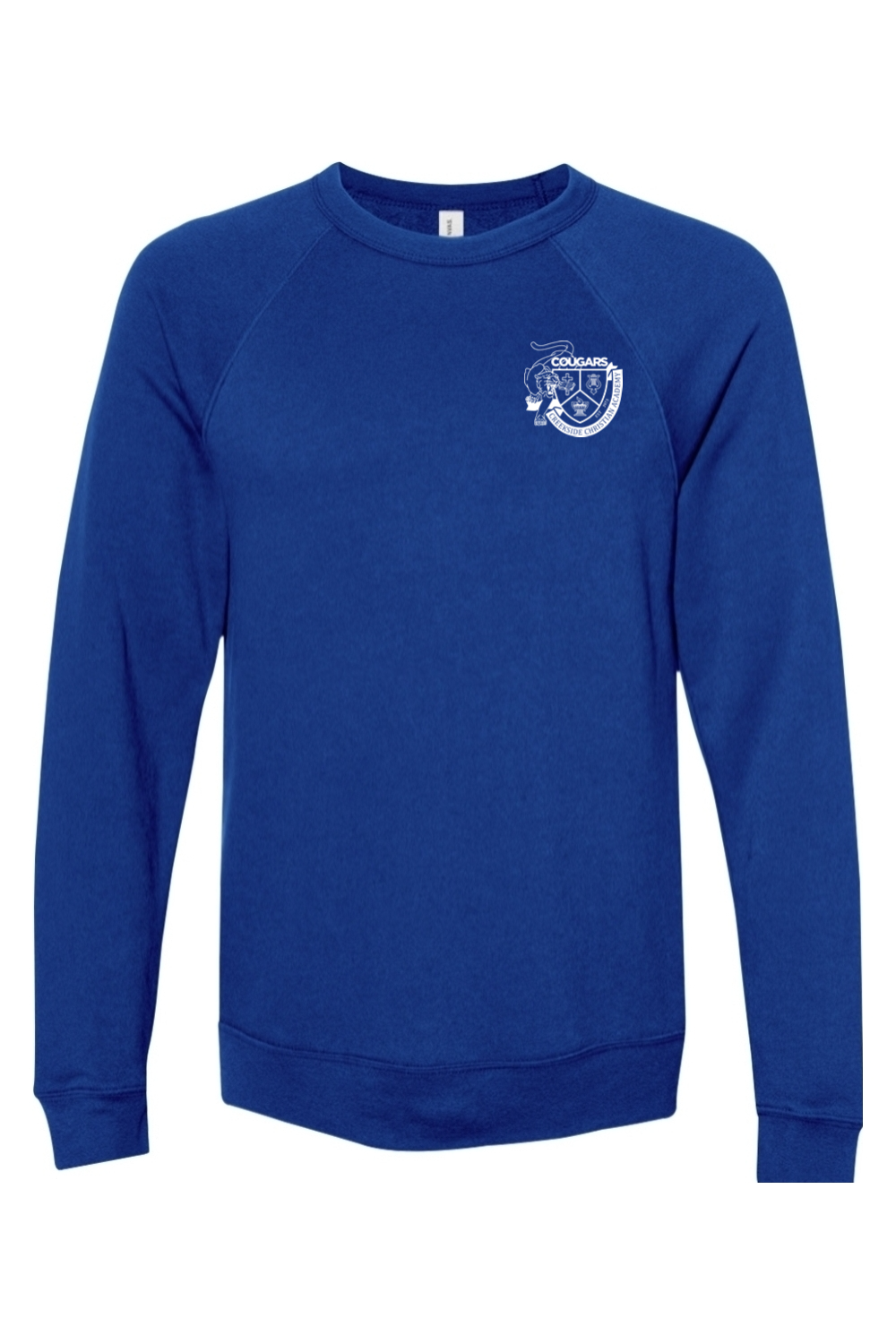 (ADULT) Bella + Canvas Sponge Fleece Raglan Crewneck Sweatshirt - Made for More