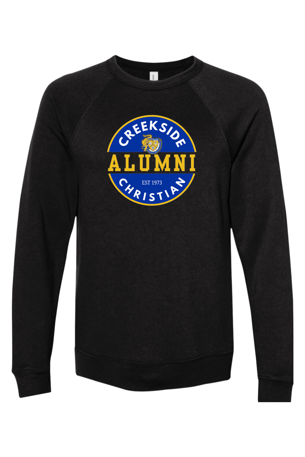 (ADULT) Bella + Canvas Sponge Fleece Raglan Crewneck Sweatshirt - Alumni