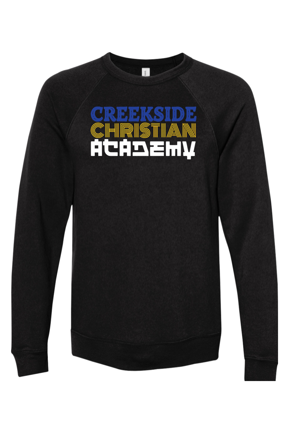 (ADULT) Bella + Canvas Sponge Fleece Raglan Crewneck Sweatshirt - STEM Throwback