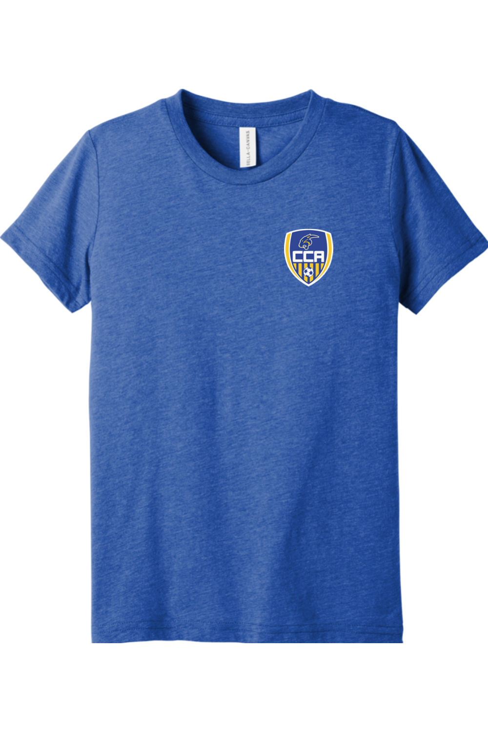 (YOUTH) BELLA+CANVAS Triblend Short Sleeve Tee - Soccer
