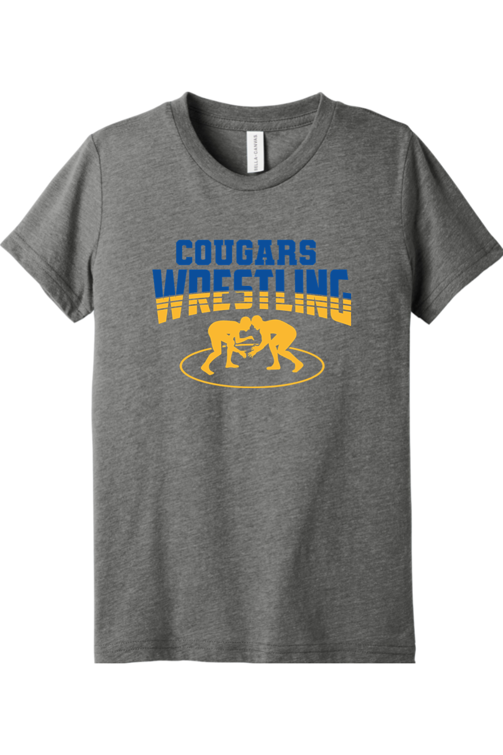 (YOUTH) BELLA+CANVAS Triblend Short Sleeve Tee - Wrestling