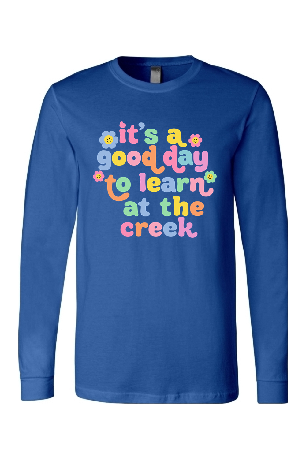 (ADULT) BELLA + CANVAS Unisex Jersey Long Sleeve Tee - A Good Day to Learn