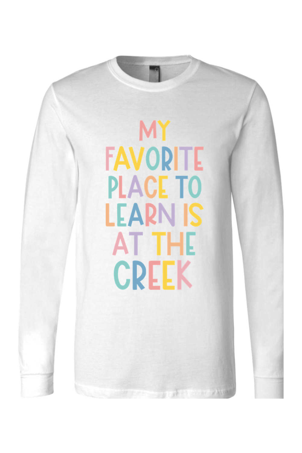 (ADULT) BELLA + CANVAS Unisex Jersey Long Sleeve Tee - Good Day to Learn