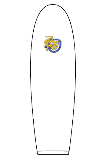 (YOUTH) Hanes Ecosmart Youth Crewneck Sweatshirt - Cougars Spirit