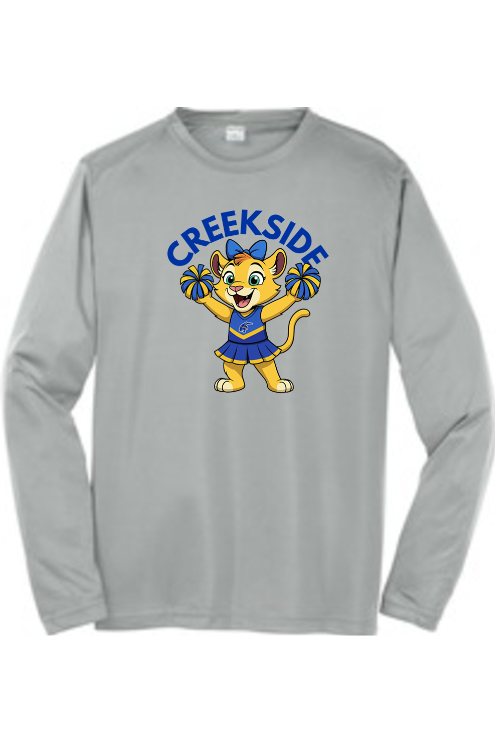 (ADULT) Sport-Tek Long Sleeve PosiCharge Competitor Tee - Roary Cheer