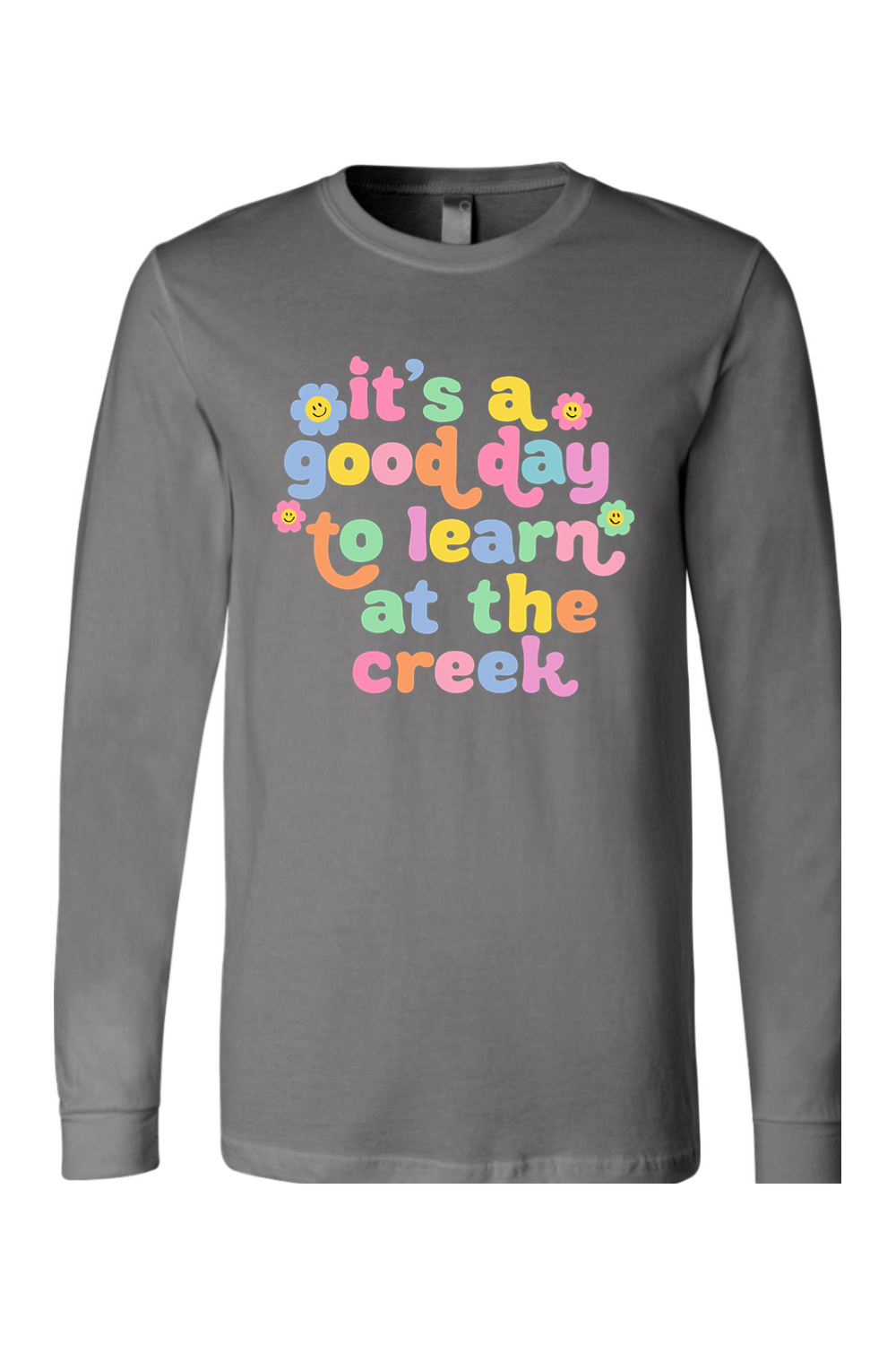(ADULT) BELLA + CANVAS Unisex Jersey Long Sleeve Tee - A Good Day to Learn