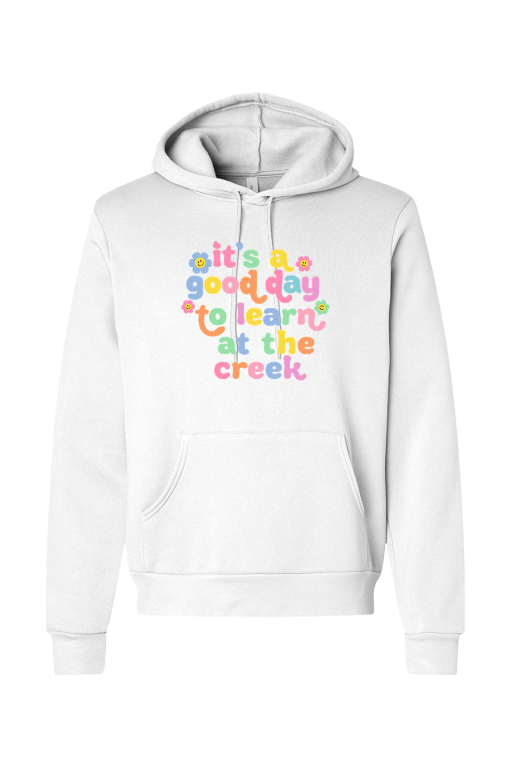 (ADULT) Bella + Canvas Sponge Fleece Hoodie - A Good Day to Learn