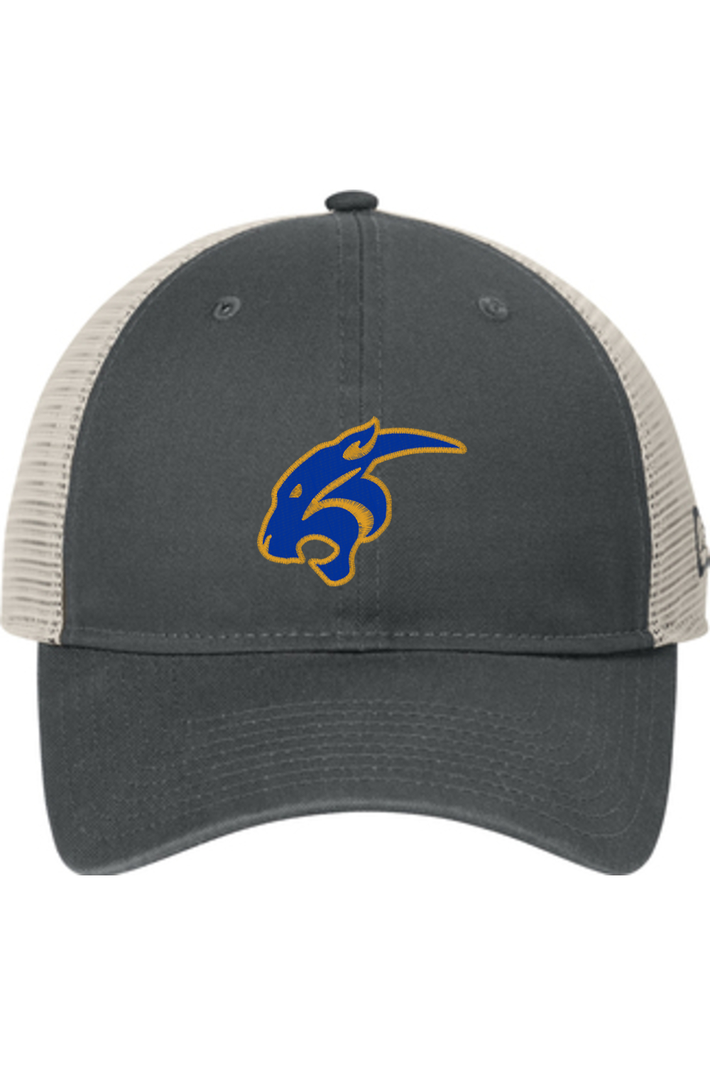 (ADULT) Embroidered New Era 9TWENTY Unstructured Mesh Snapback Cap - Cougar Head