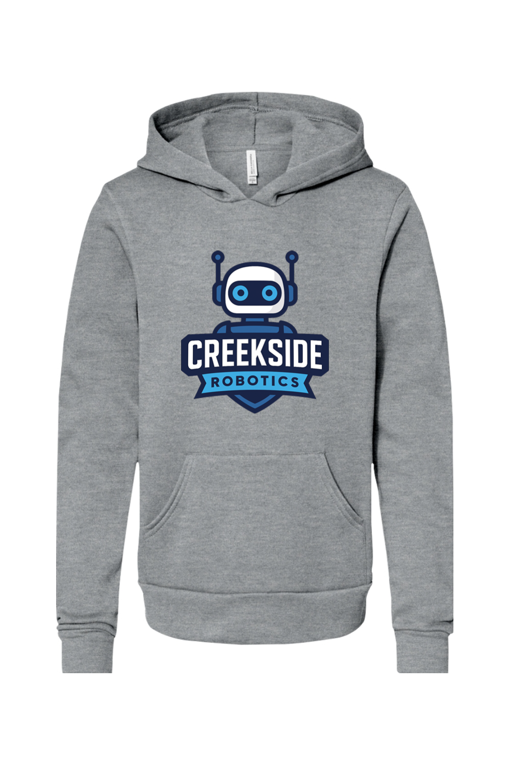 (YOUTH) Bella + Canvas Sponge Fleece Pullover Hoodie - Robotics