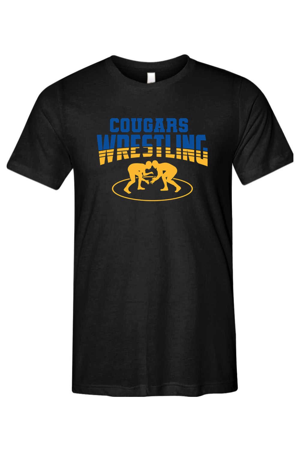 (ADULT) Bella + Canvas Triblend Short Sleeve Tee - Wrestling