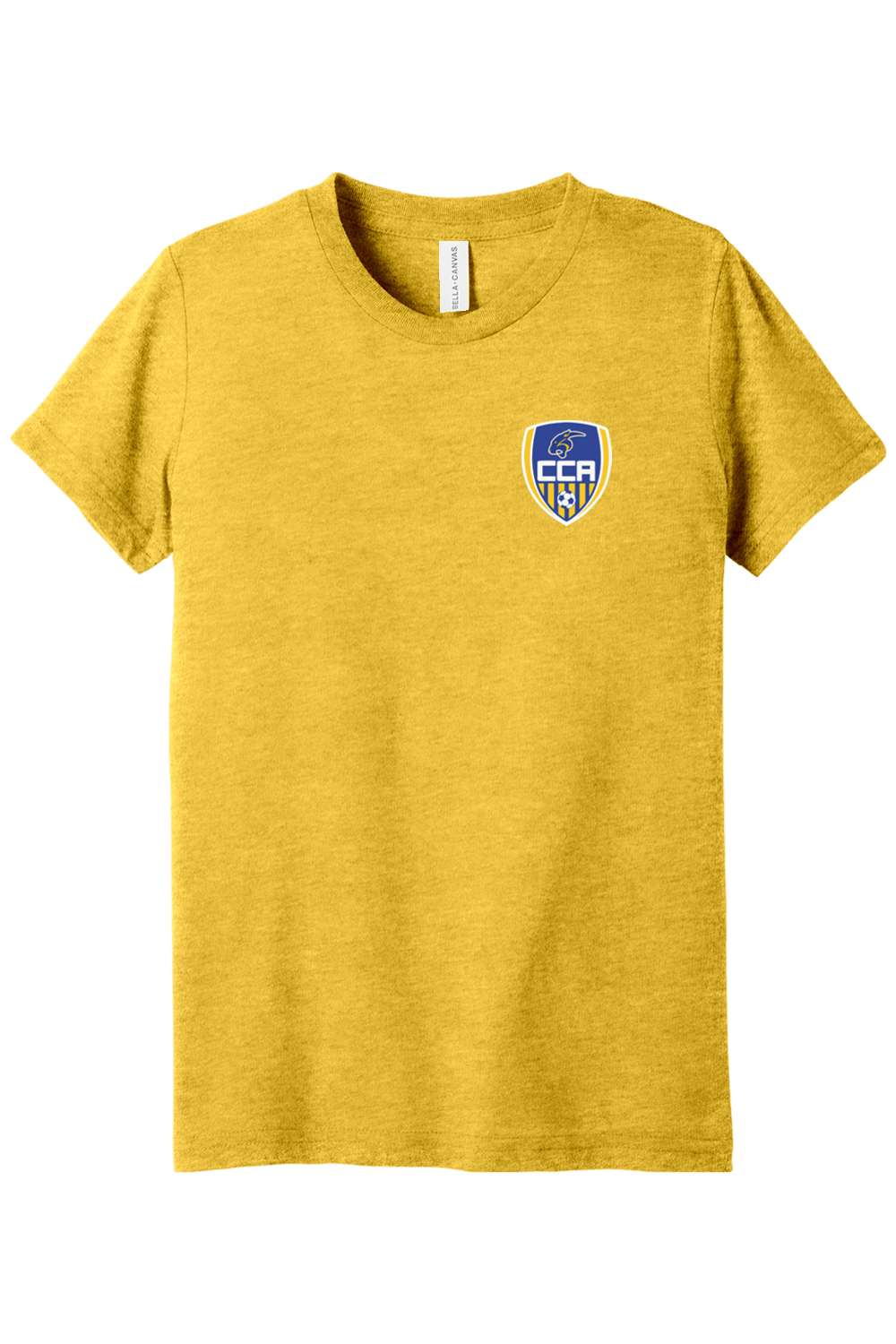 (YOUTH) BELLA+CANVAS Triblend Short Sleeve Tee - Soccer