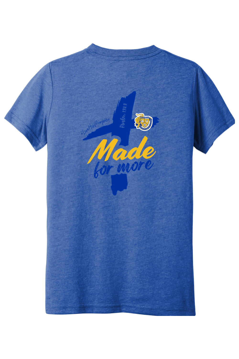 (YOUTH) BELLA+CANVAS Triblend Short Sleeve Tee - Made for More