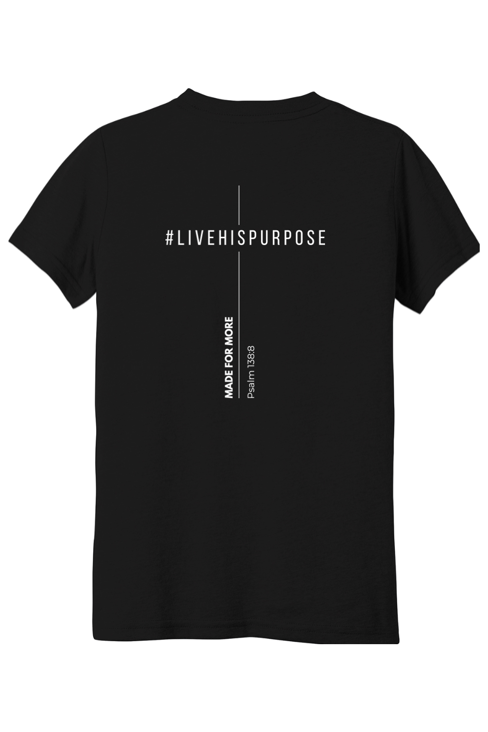 (YOUTH) BELLA+CANVAS Triblend Short Sleeve Tee - #livehispurpose