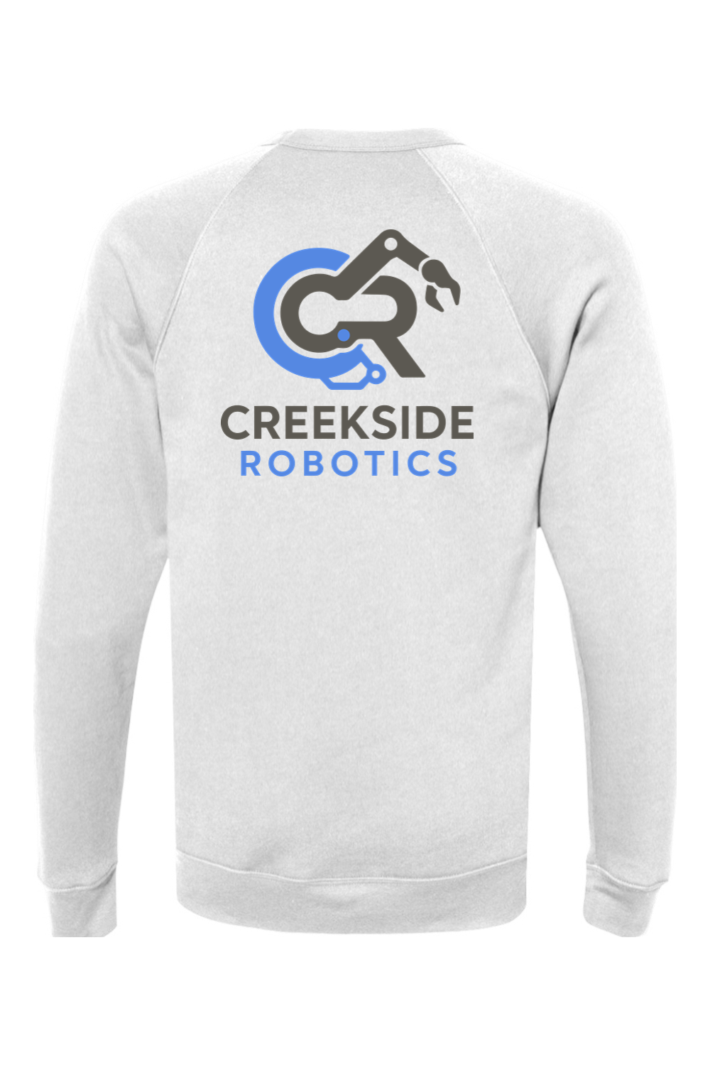 (ADULT) Bella + Canvas Sponge Fleece Raglan Crewneck Sweatshirt - Robotics