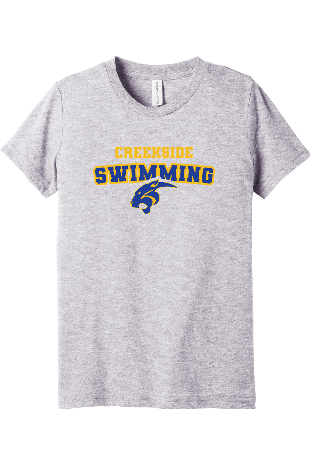 (YOUTH) BELLA+CANVAS Triblend Short Sleeve Tee - Swimming