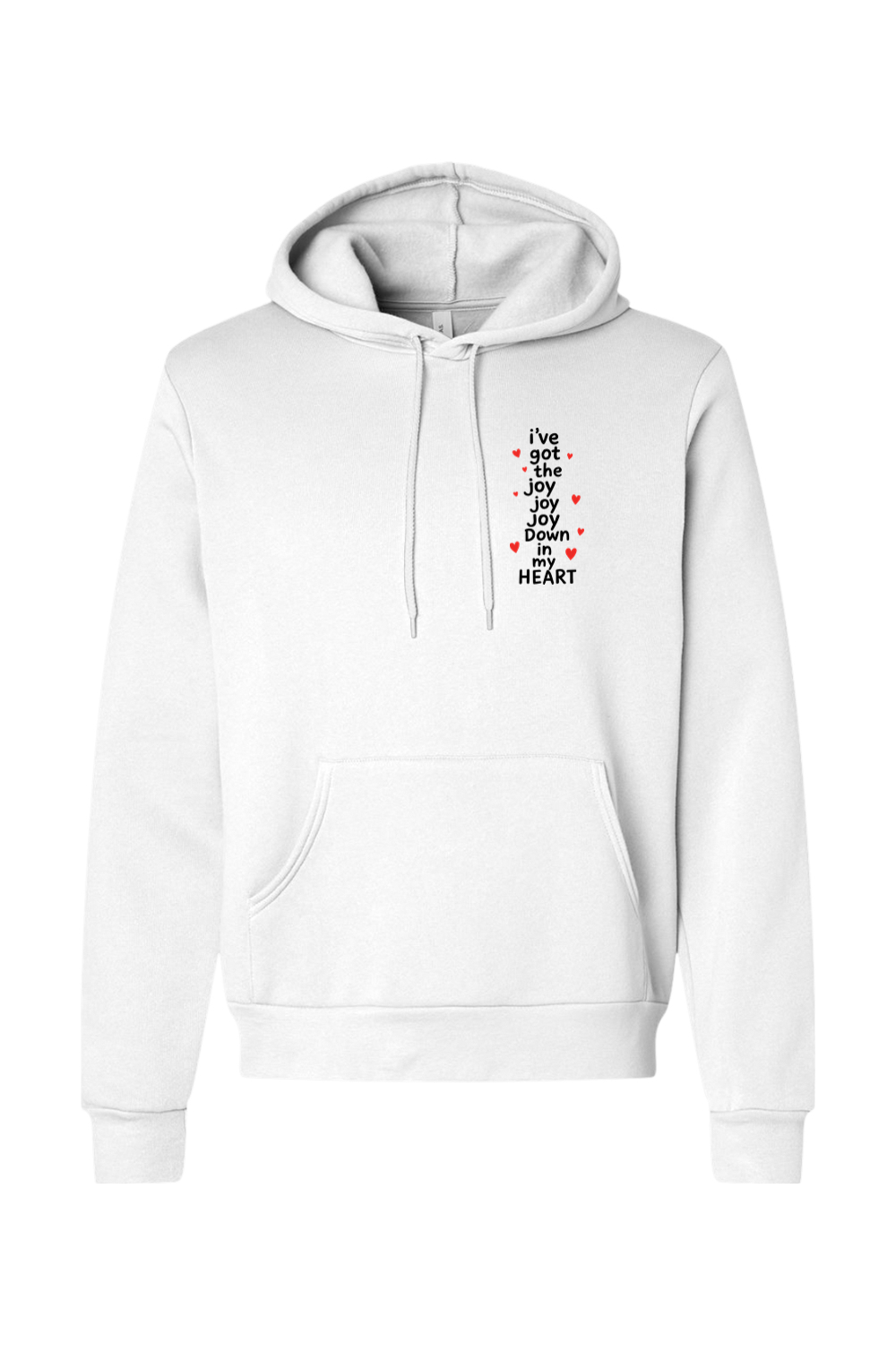 (ADULT) Bella + Canvas Sponge Fleece Hoodie - Joy