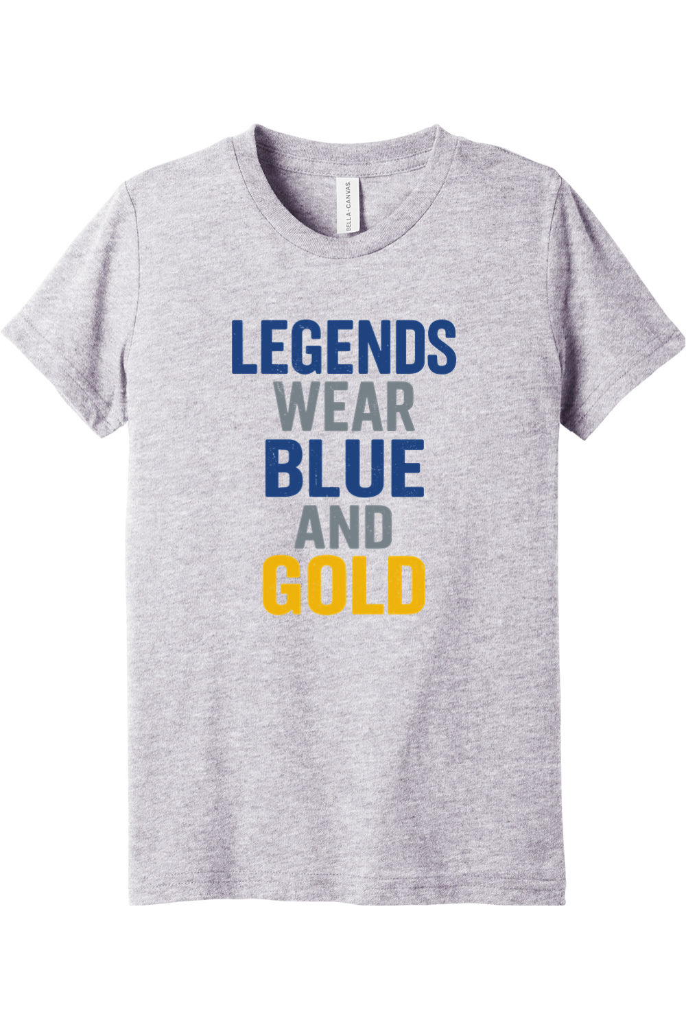 (YOUTH) BELLA+CANVAS Triblend Short Sleeve Tee - Legends