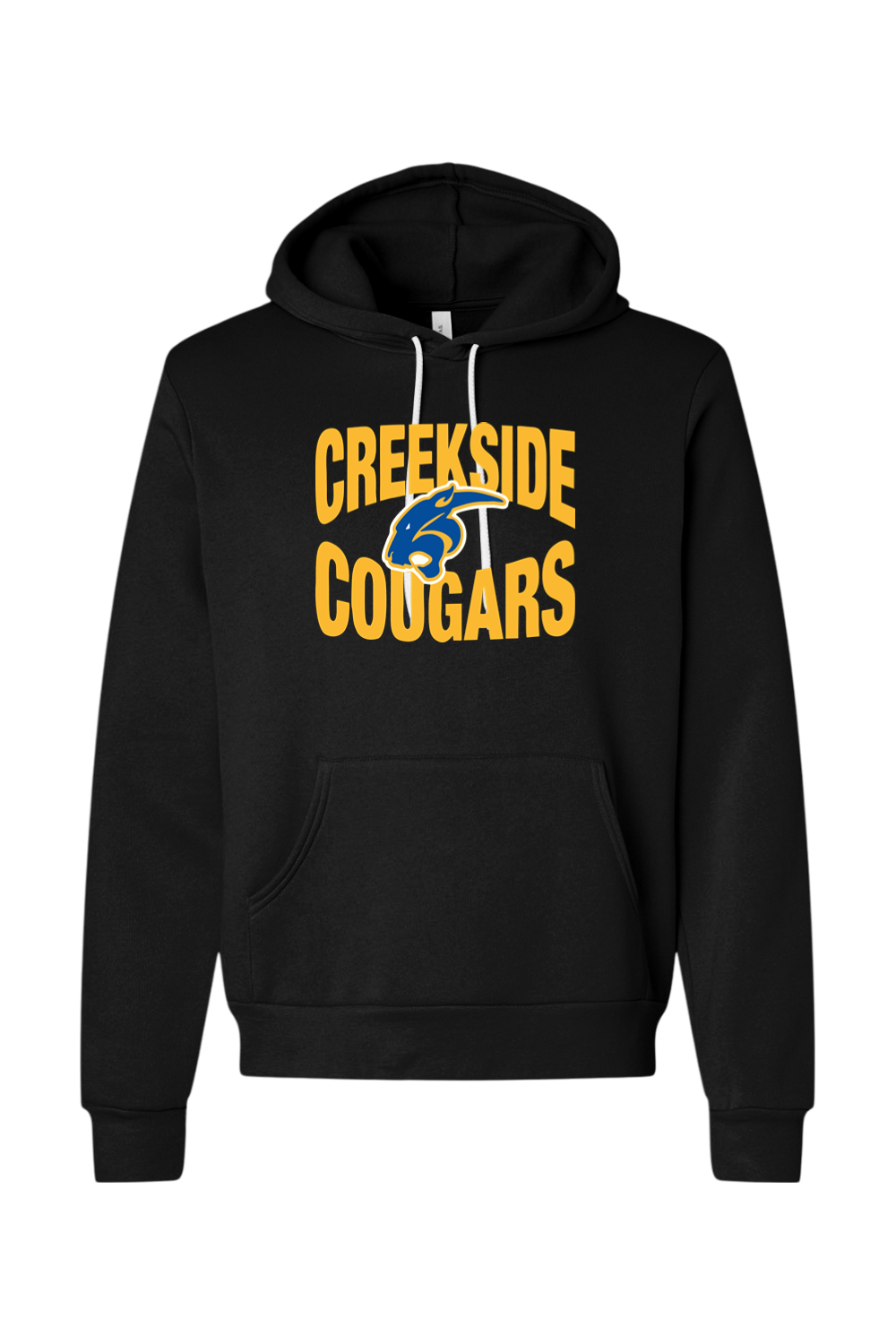 (ADULT) Bella + Canvas Sponge Fleece Hoodie - Creekside Cougars
