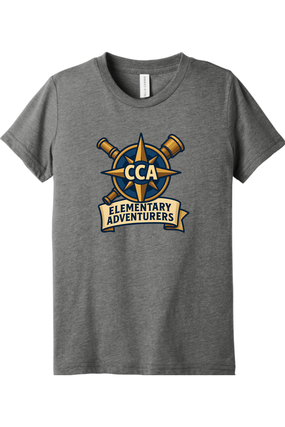 (YOUTH) BELLA+CANVAS Triblend Short Sleeve Tee - Elementary Adventures