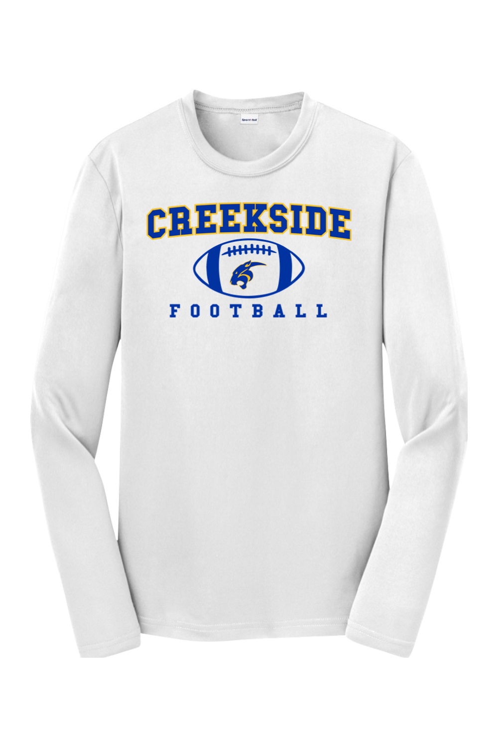 (YOUTH) Sport-Tek Long Sleeve Performance Tee - Football