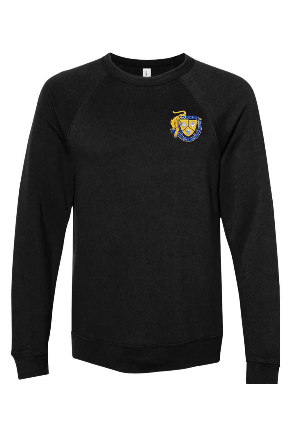 (ADULT) Bella + Canvas Sponge Fleece Raglan Crewneck Sweatshirt - Robotics