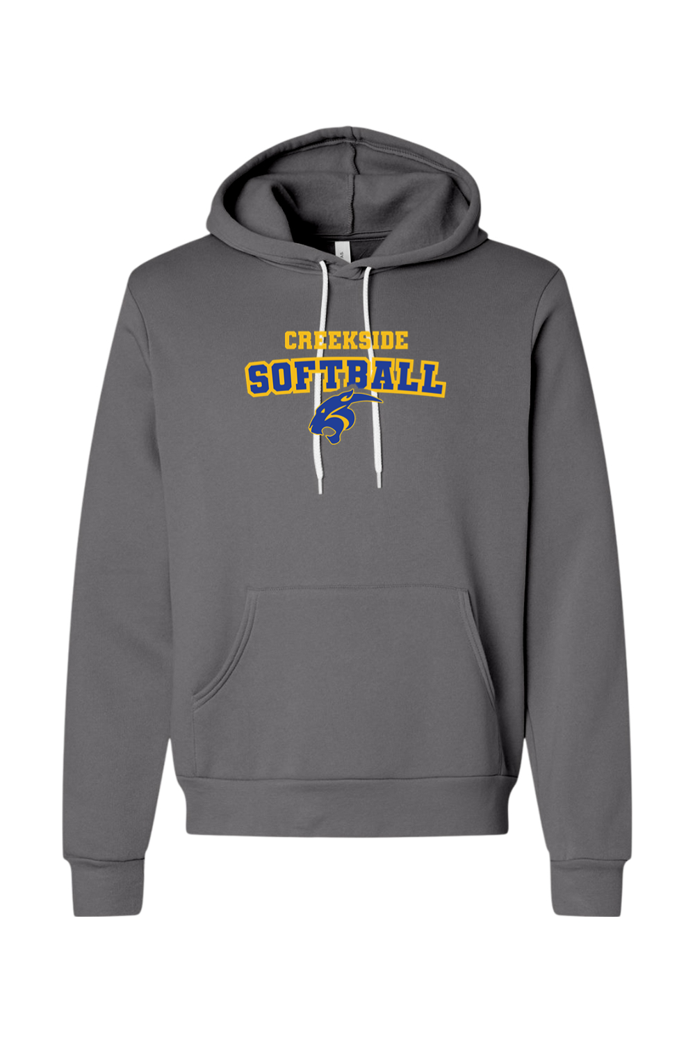 (ADULT) Bella + Canvas Sponge Fleece Hoodie - Softball
