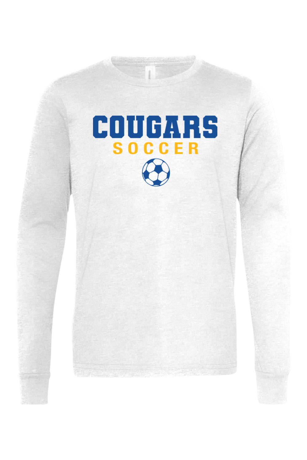 (YOUTH) BELLA + CANVAS Jersey Long Sleeve Tee - Soccer