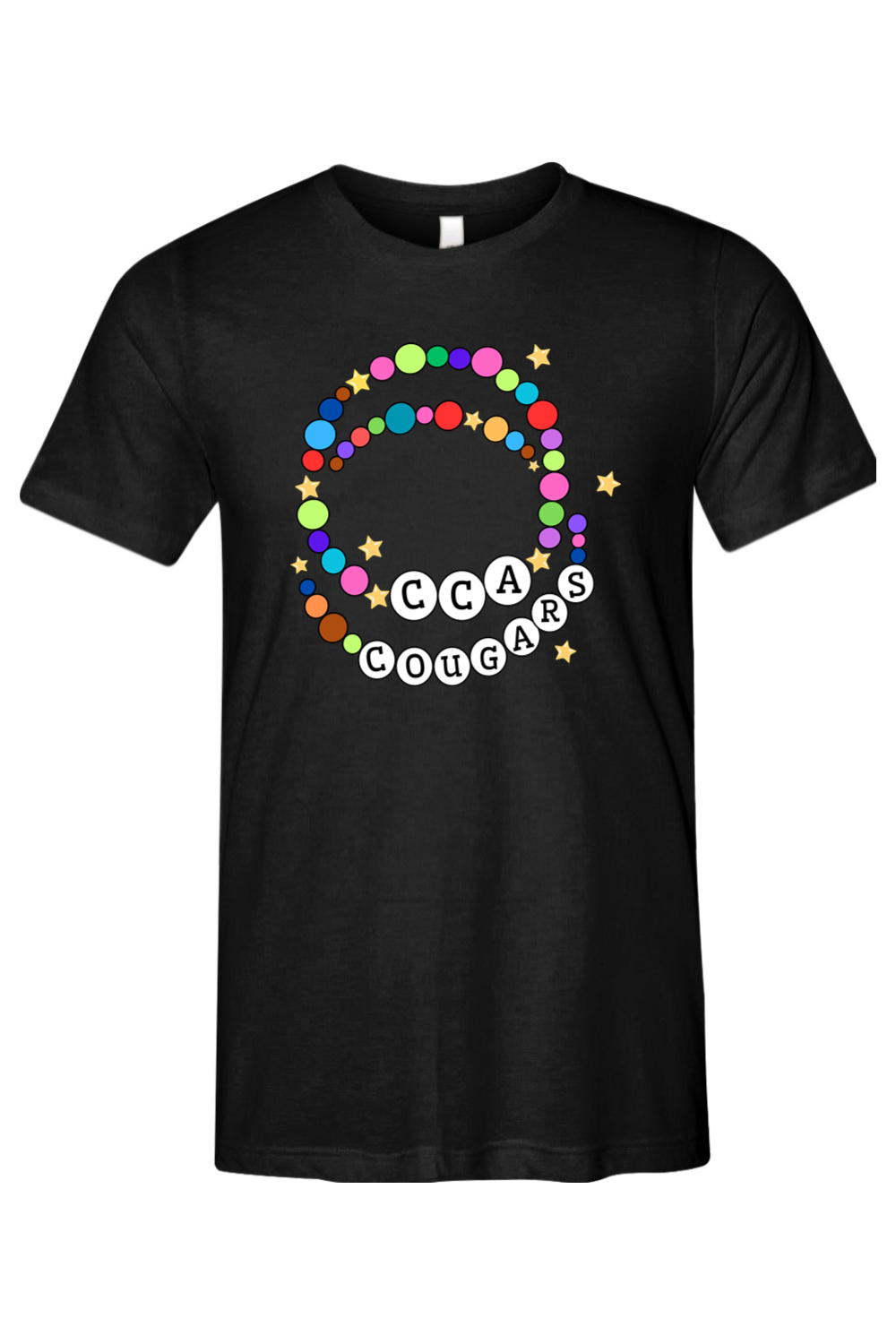 (ADULT) Bella + Canvas Triblend Short Sleeve Tee - CCA Cougars
