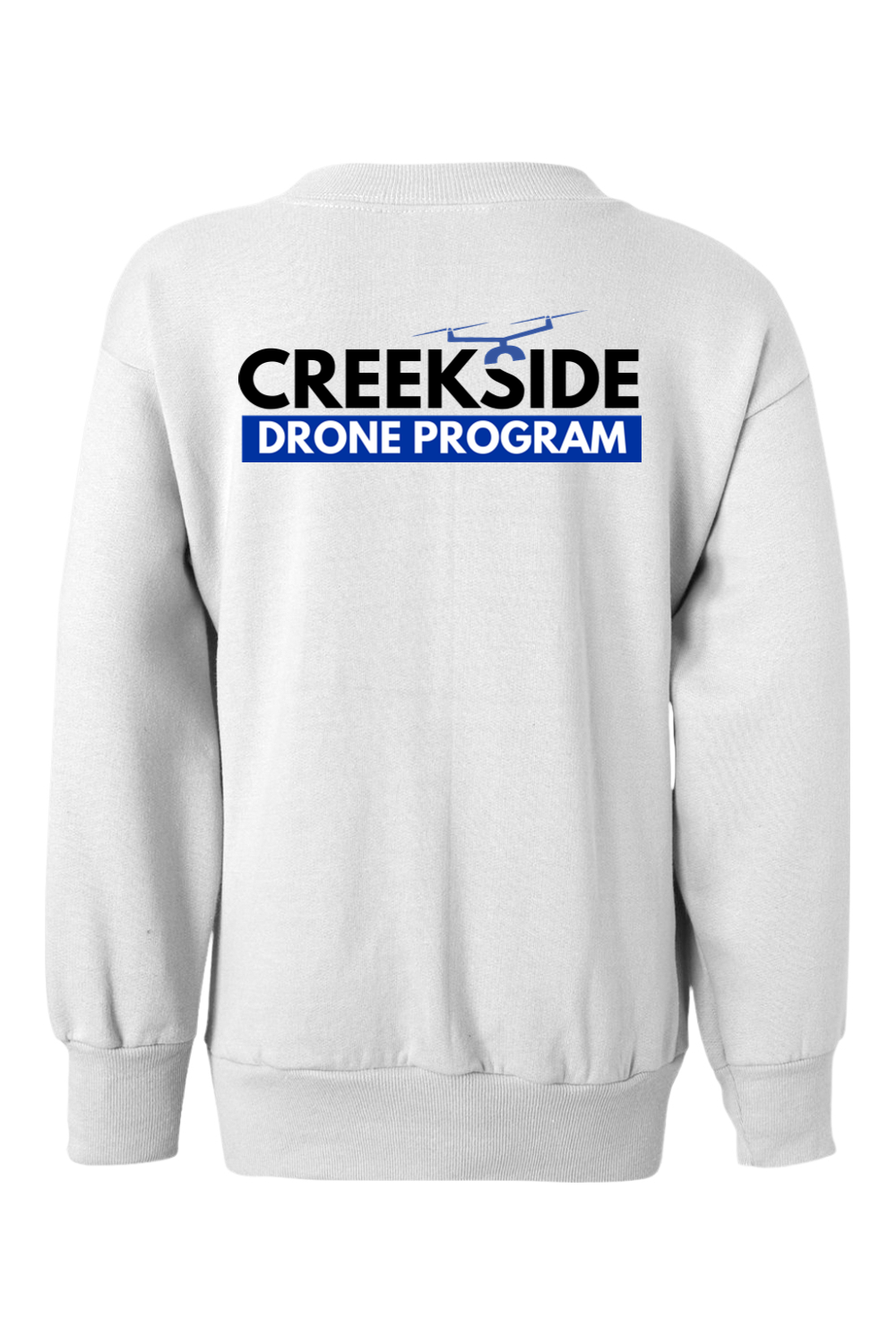 (YOUTH) Hanes Ecosmart Youth Crewneck Sweatshirt - Drone Program