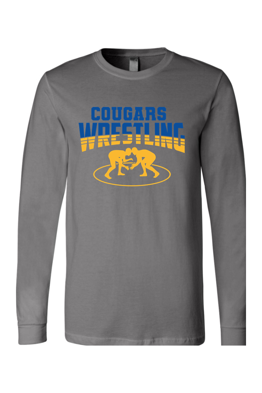 (ADULT) BELLA + CANVAS Unisex Jersey Long Sleeve Tee - Wrestling