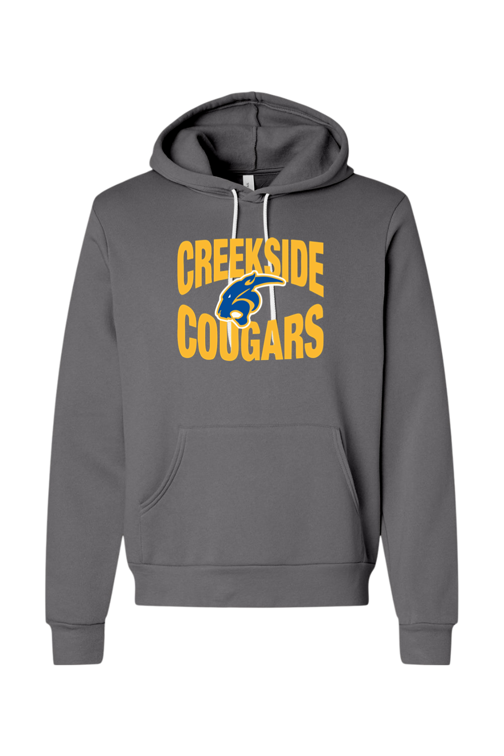 (ADULT) Bella + Canvas Sponge Fleece Hoodie - Creekside Cougars