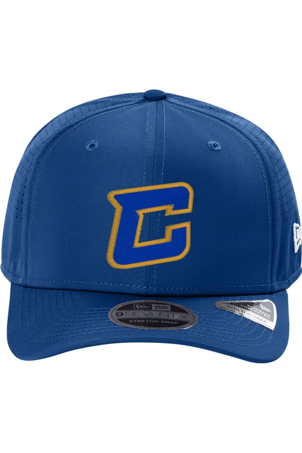 (ADULT) Embroidered New Era 9SEVENTY Perforated Snapback Cap - Baseball