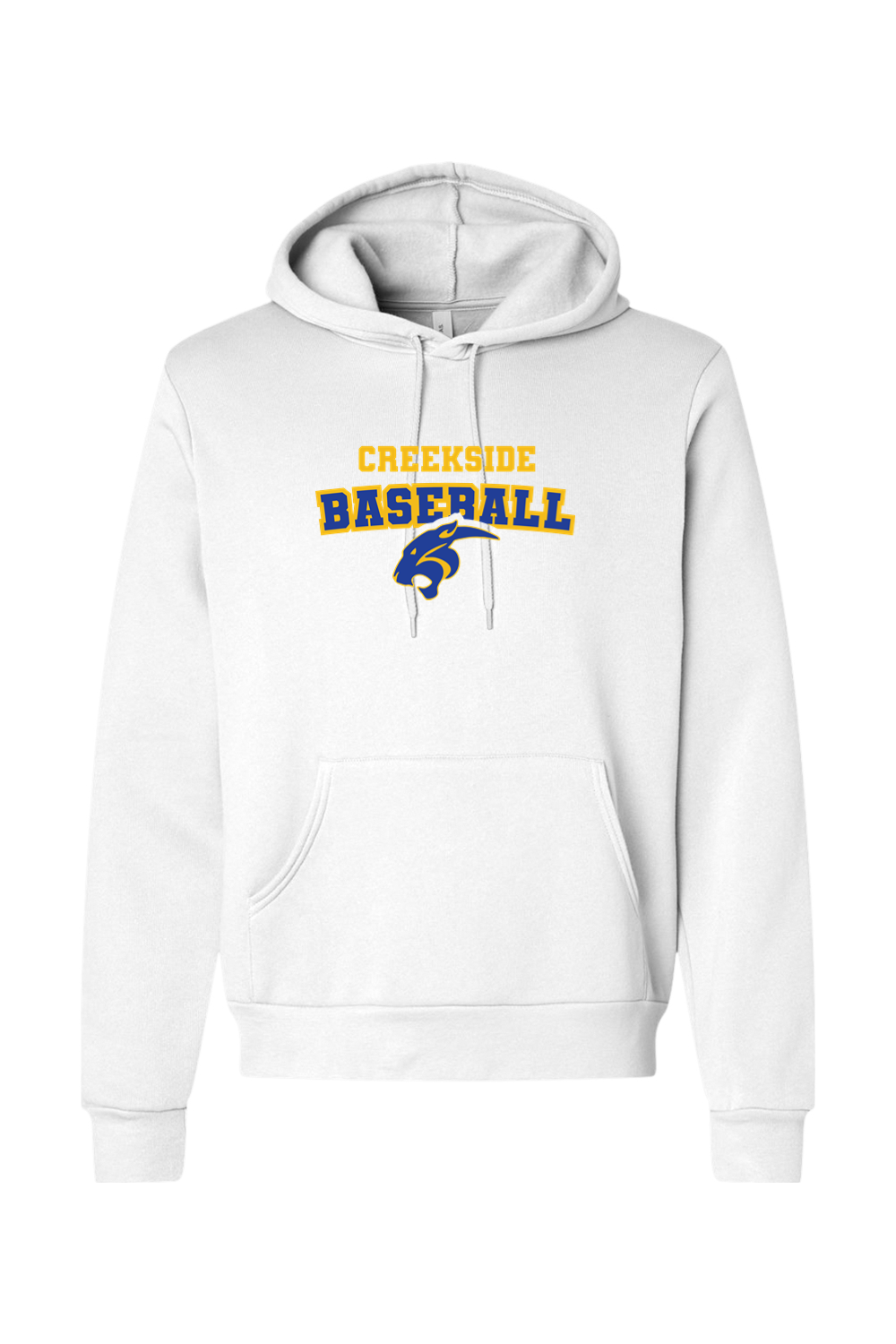 (ADULT) Bella + Canvas Sponge Fleece Hoodie - Baseball