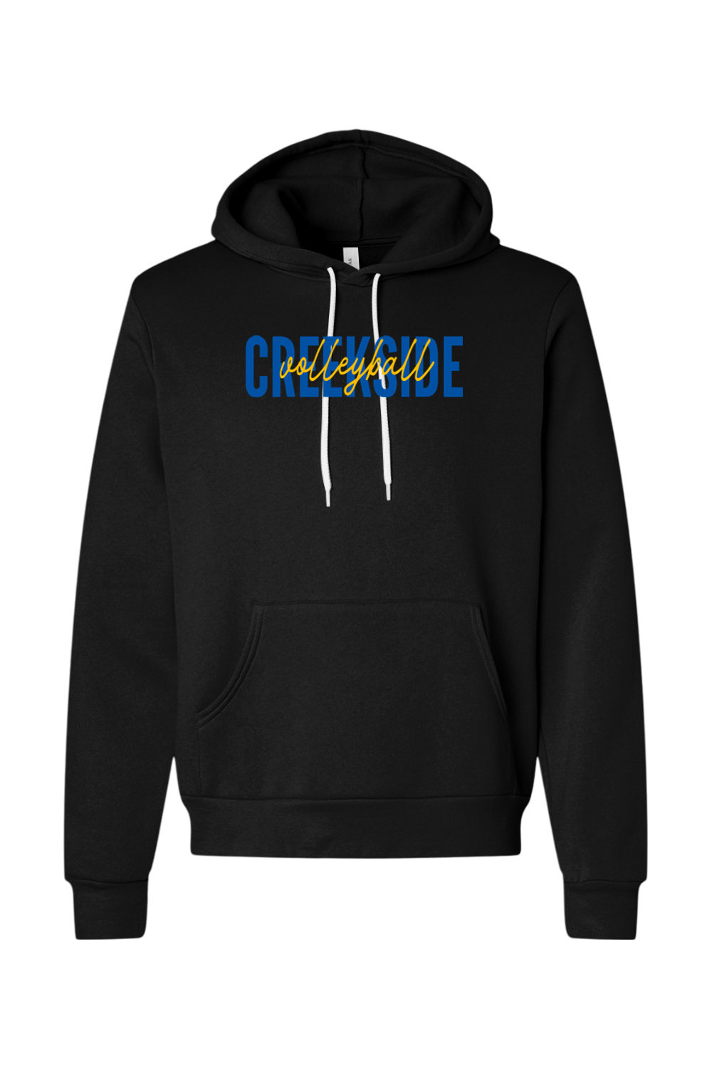 (ADULT) Bella + Canvas Sponge Fleece Hoodie - Volleyball