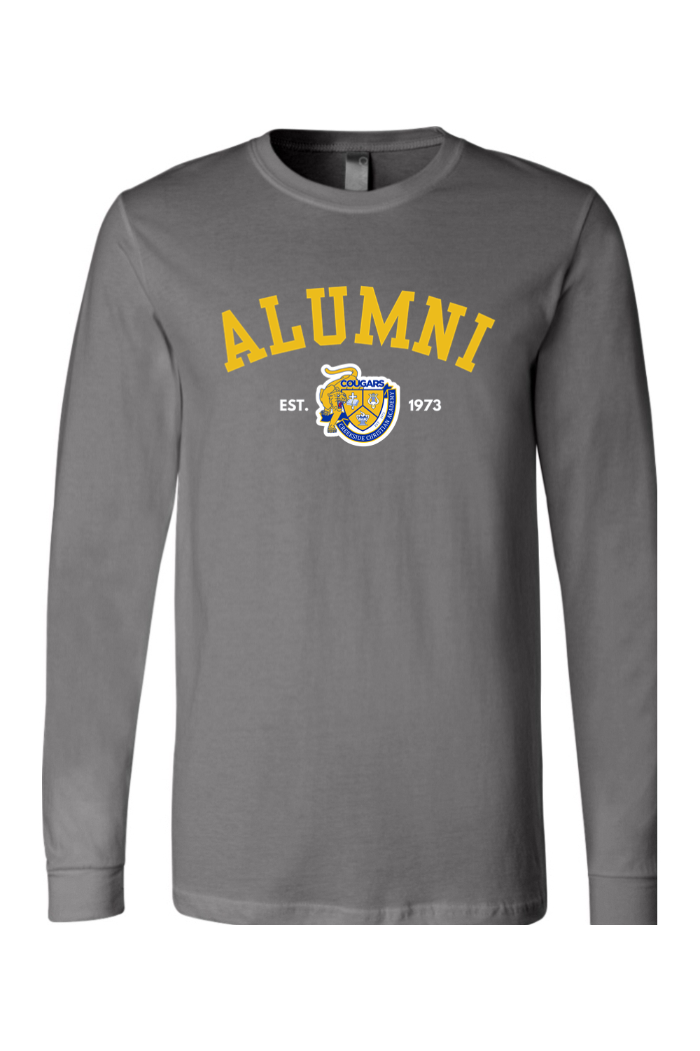 (ADULT) BELLA + CANVAS Unisex Jersey Long Sleeve Tee - Alumni