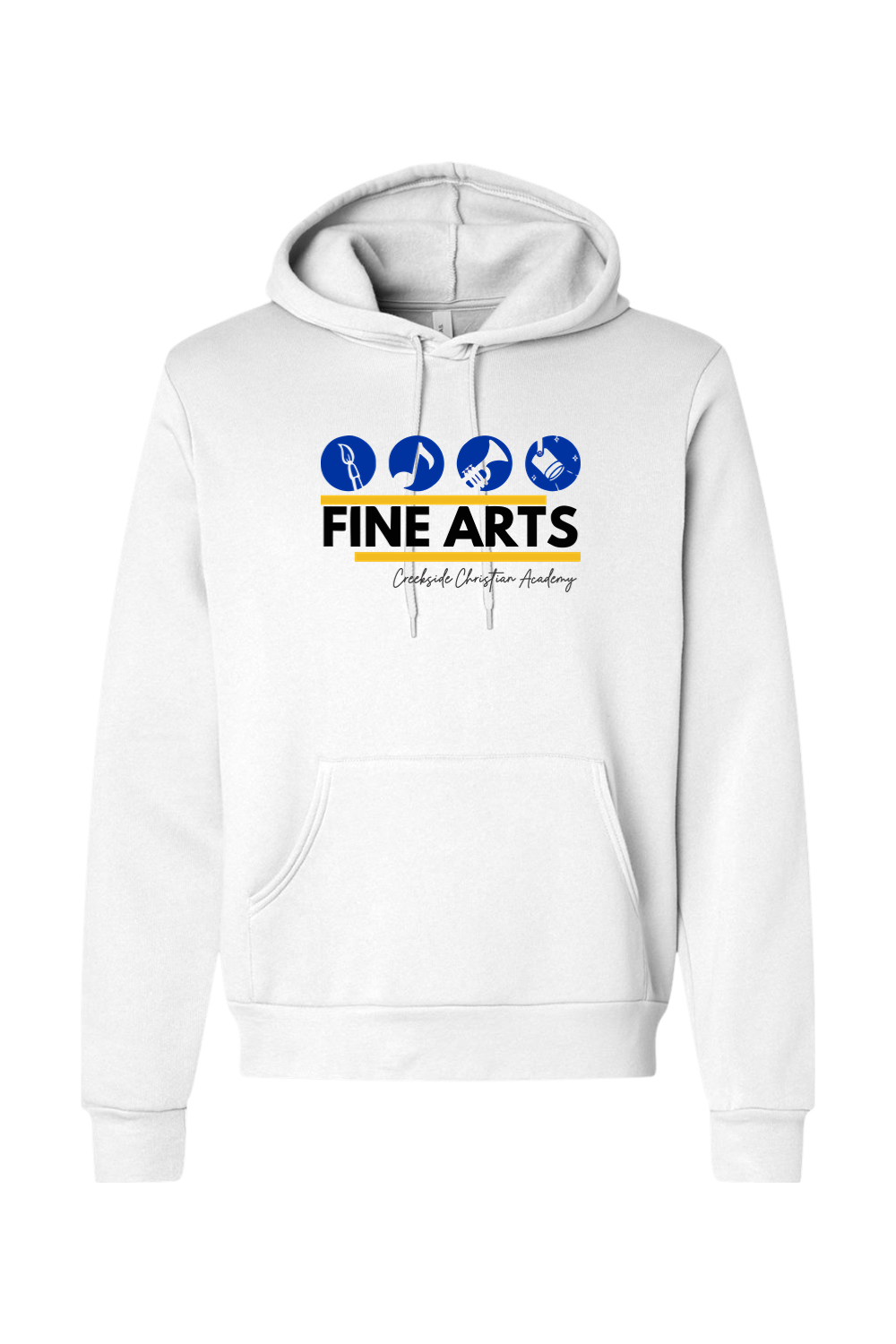 (ADULT) Bella + Canvas Sponge Fleece Hoodie - Fine Arts