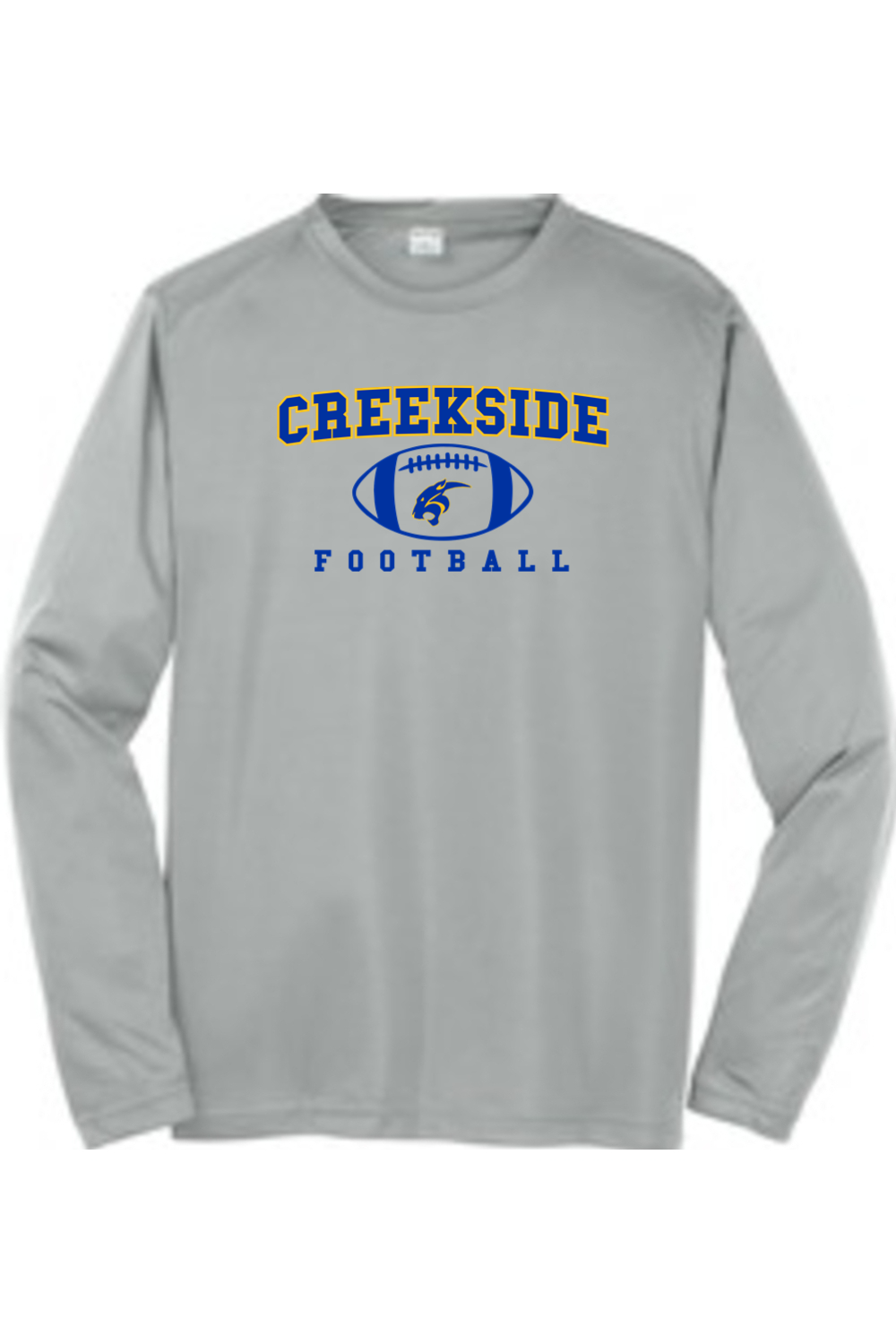 1LOC (ADULT) Sport-Tek Long Sleeve PosiCharge Competitor Tee - Football