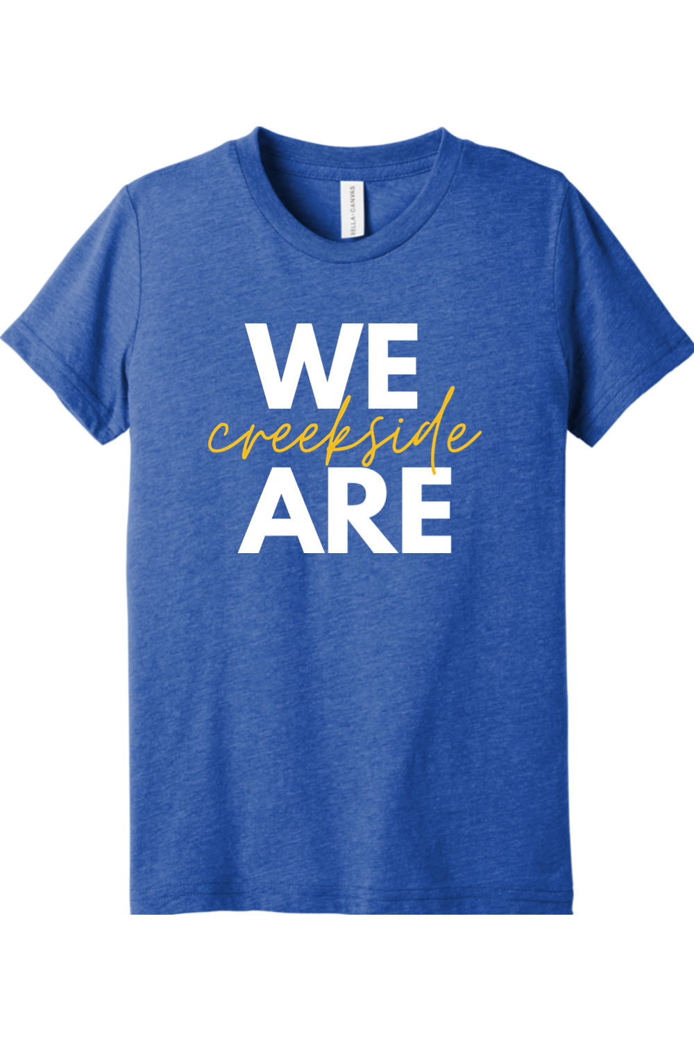 (YOUTH)  BELLA+CANVAS Triblend Short Sleeve Tee - We Are Creekside