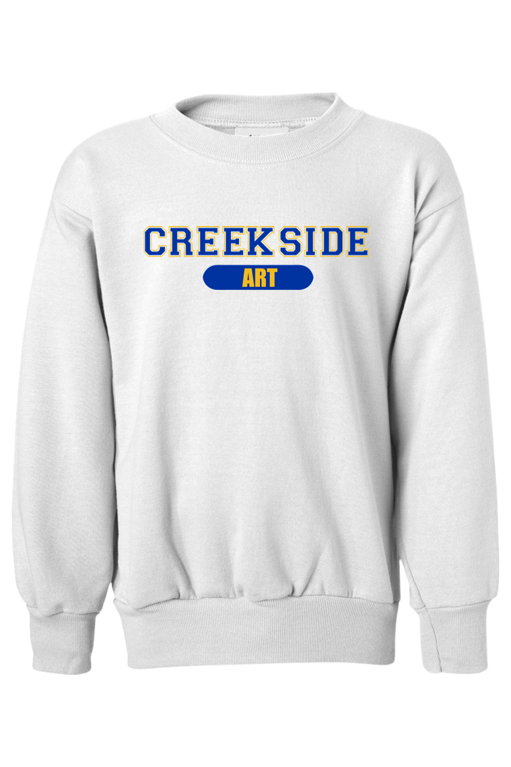 (YOUTH) Hanes Ecosmart Youth Crewneck Sweatshirt - Art