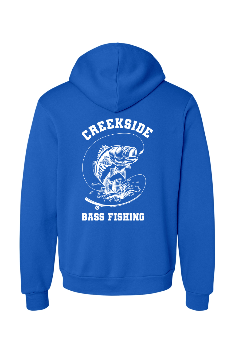 (ADULT) Bella + Canvas Sponge Fleece Hoodie - Bass Fishing