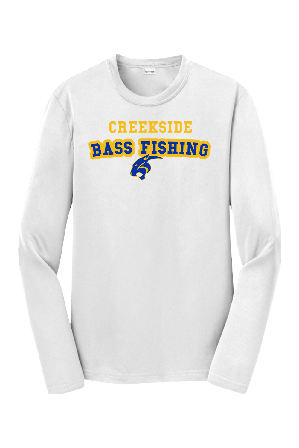 (YOUTH) Sport-Tek Long Sleeve Performance Tee - Bass Fishing