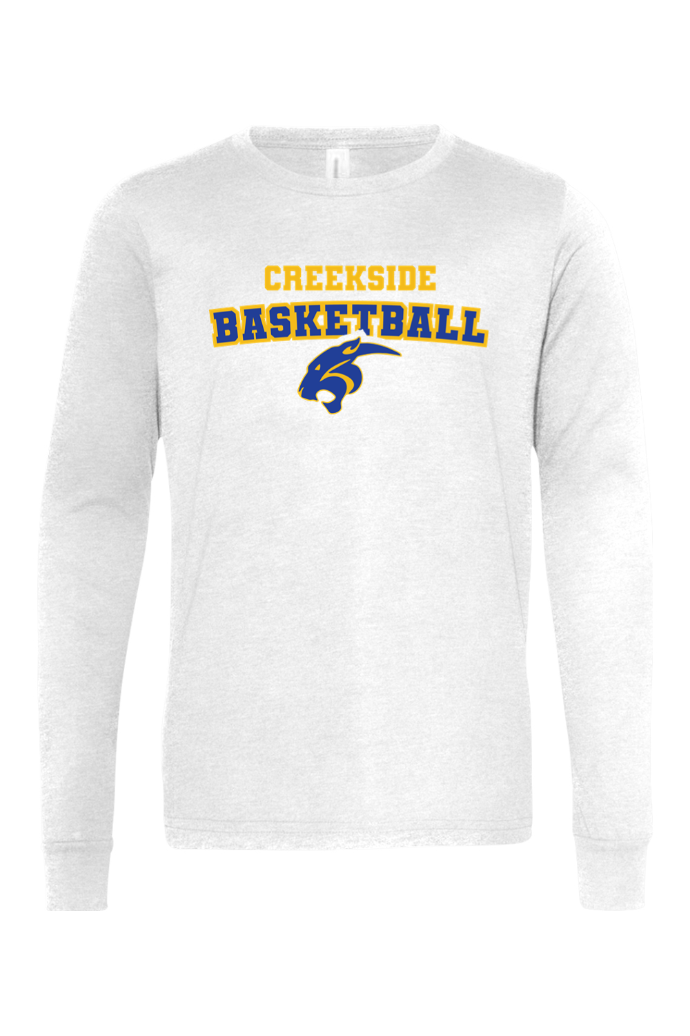 (YOUTH) BELLA + CANVAS Jersey Long Sleeve Tee - Basketball