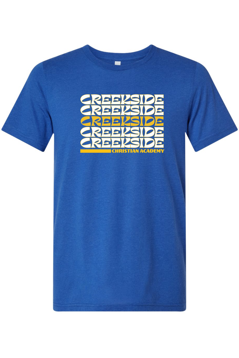 (ADULT) Bella + Canvas Triblend Short Sleeve Tee - Creekside Throwback