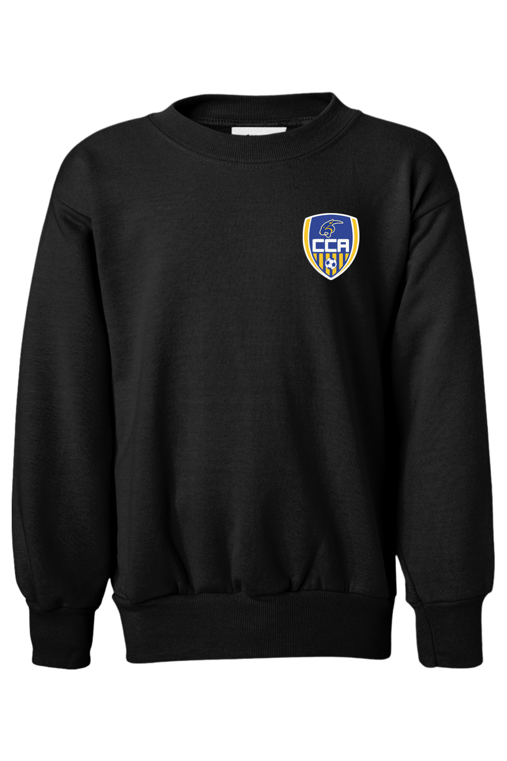 (YOUTH) Hanes Ecosmart Youth Crewneck Sweatshirt - Soccer