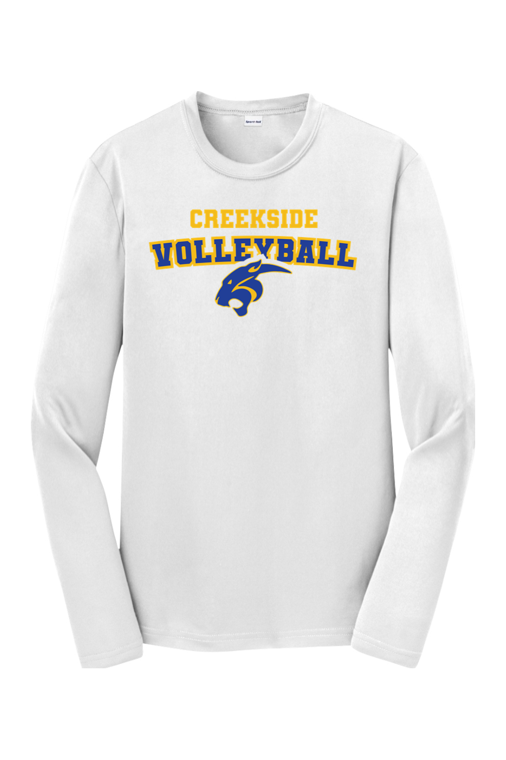 (YOUTH) Sport-Tek Long Sleeve Performance Tee - Volleyball