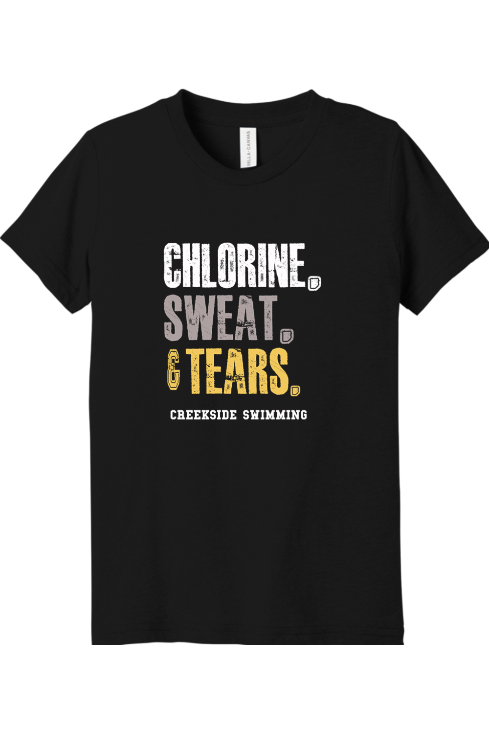 (YOUTH) BELLA+CANVAS Triblend Short Sleeve Tee - Swimming