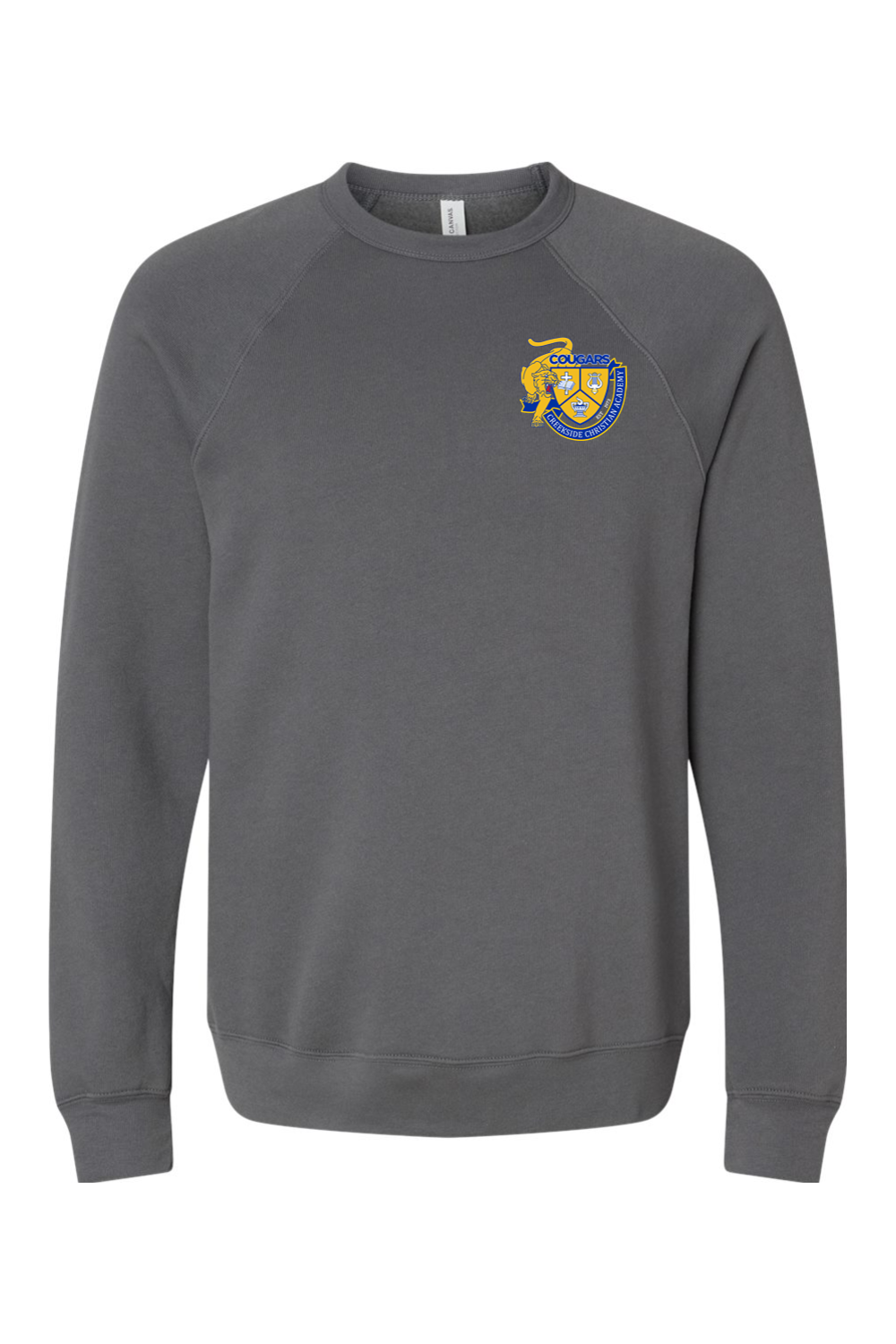 (ADULT) Bella + Canvas Sponge Fleece Raglan Crewneck Sweatshirt - Drone Program